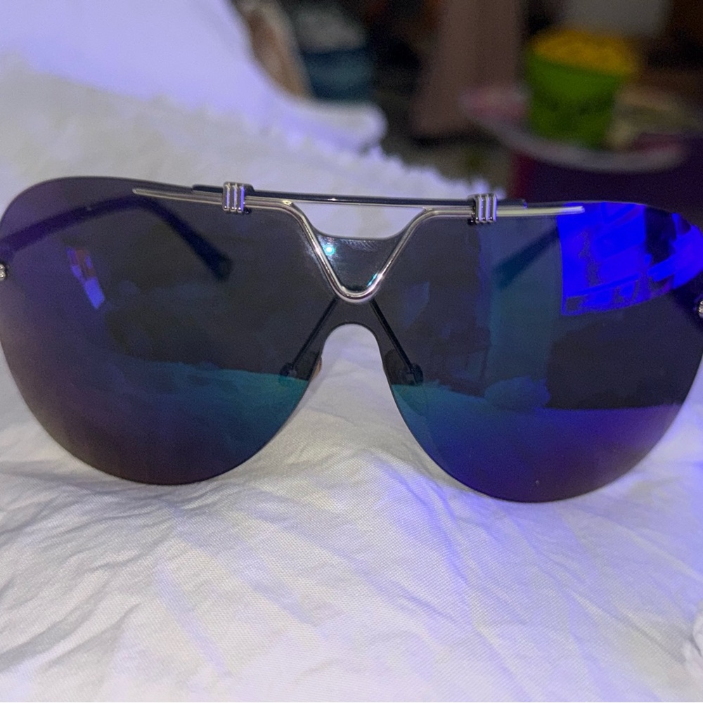 Dior Blue Gradient Aviator Sunglasses